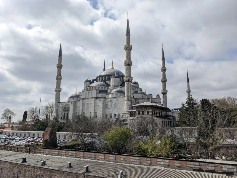 Sultanahmet from roof top