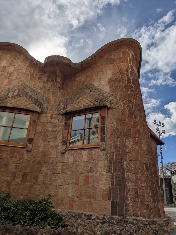 An outside building of the Sagrada Familia