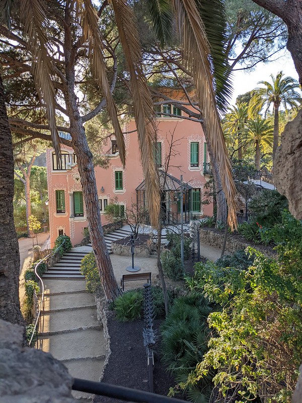 Gaudi's house in Parc Guell