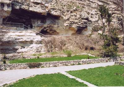 Front view of Aladja Monastery