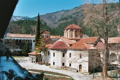 The church inside Bachkovo Monastery