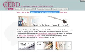 Homepage of CEBD