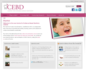 Homepage of CEBD