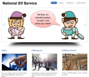 national elf serice homepage