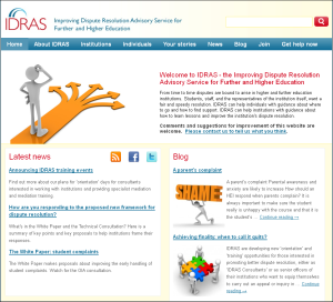 Homepage of IRDAS