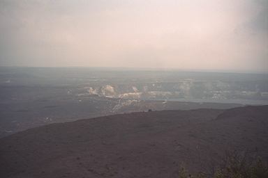 Kilauea Crater and Kilauea Iki