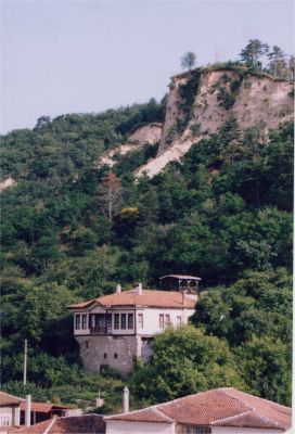 The lovely hotel we stayed in whilst visiting Melnik