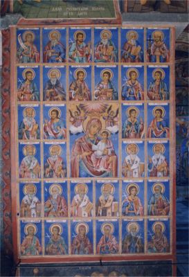 Icons in Rila monastery