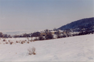 Sveta Petka monastery in Februaury